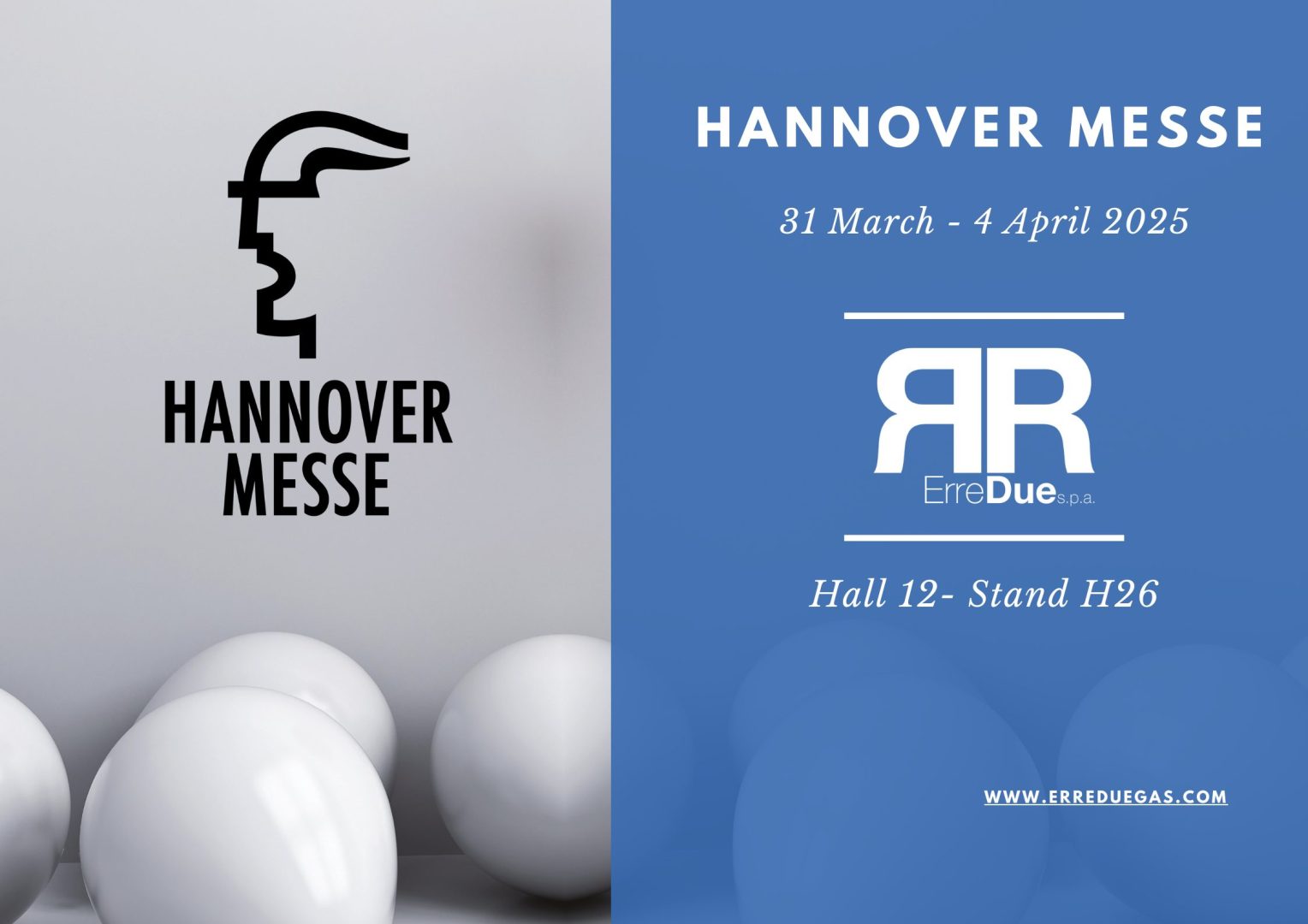 Hannover Messe ErreDue Gas